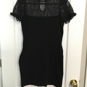 Bebe black dress L
